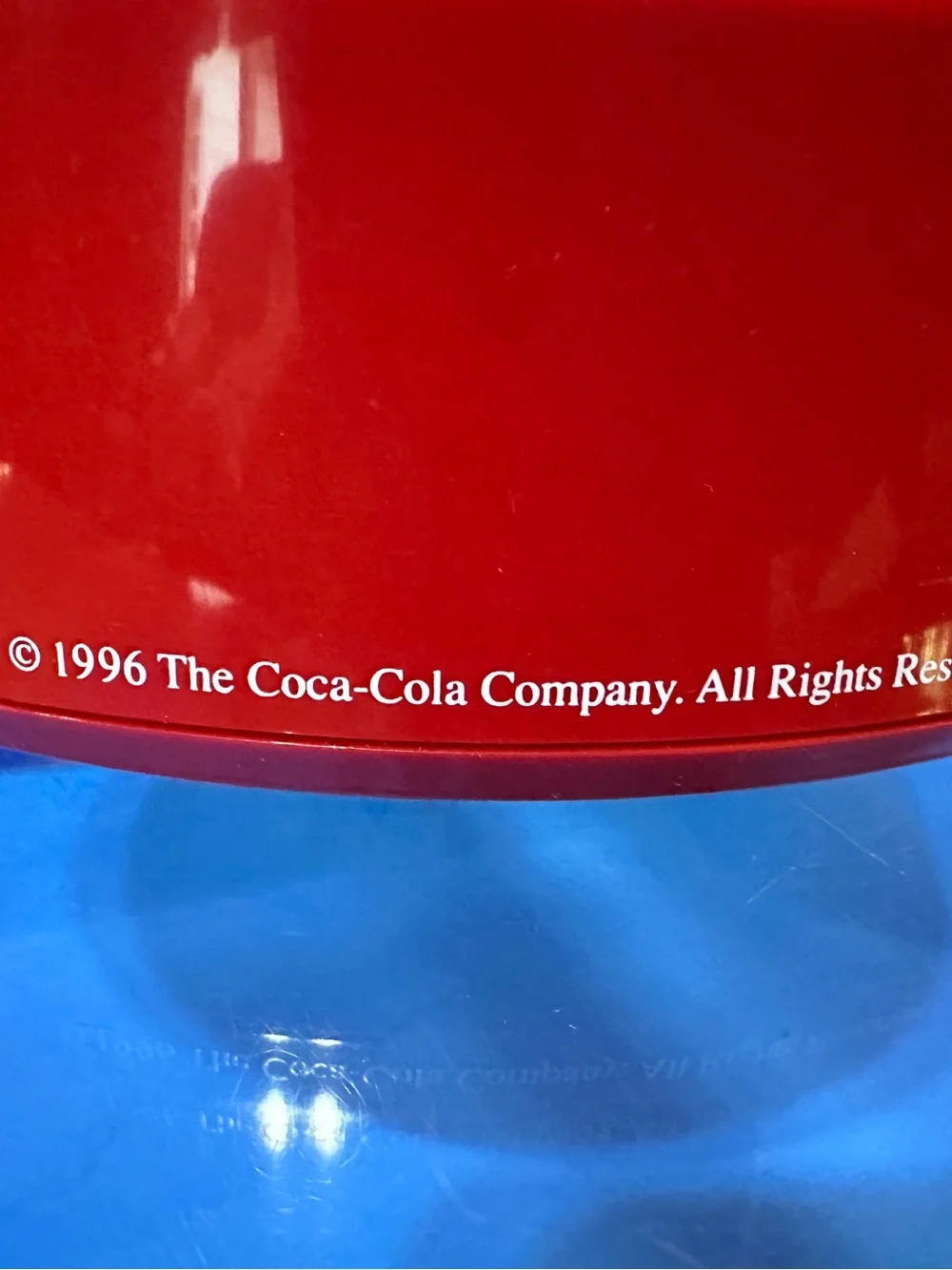 Coca-Cola Polar Bear Vintage 1996 Alarm Clock Lounging in Chair w/Coke Bottle